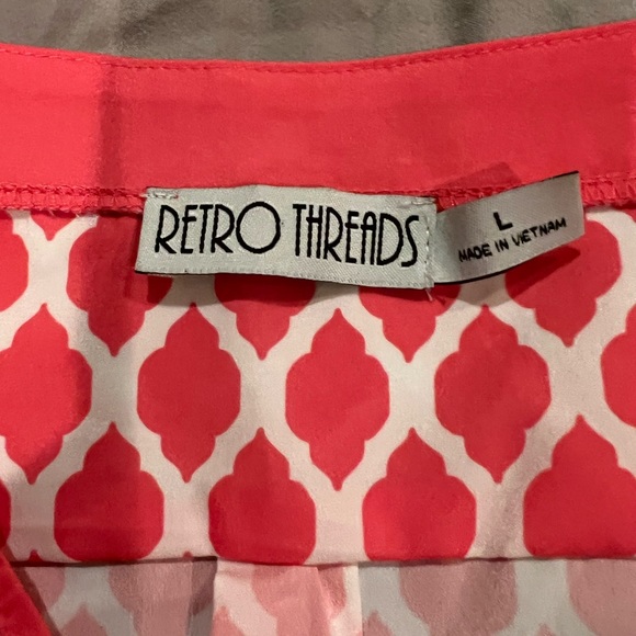 Cute summer top or beach cover up size L - Picture 2 of 2